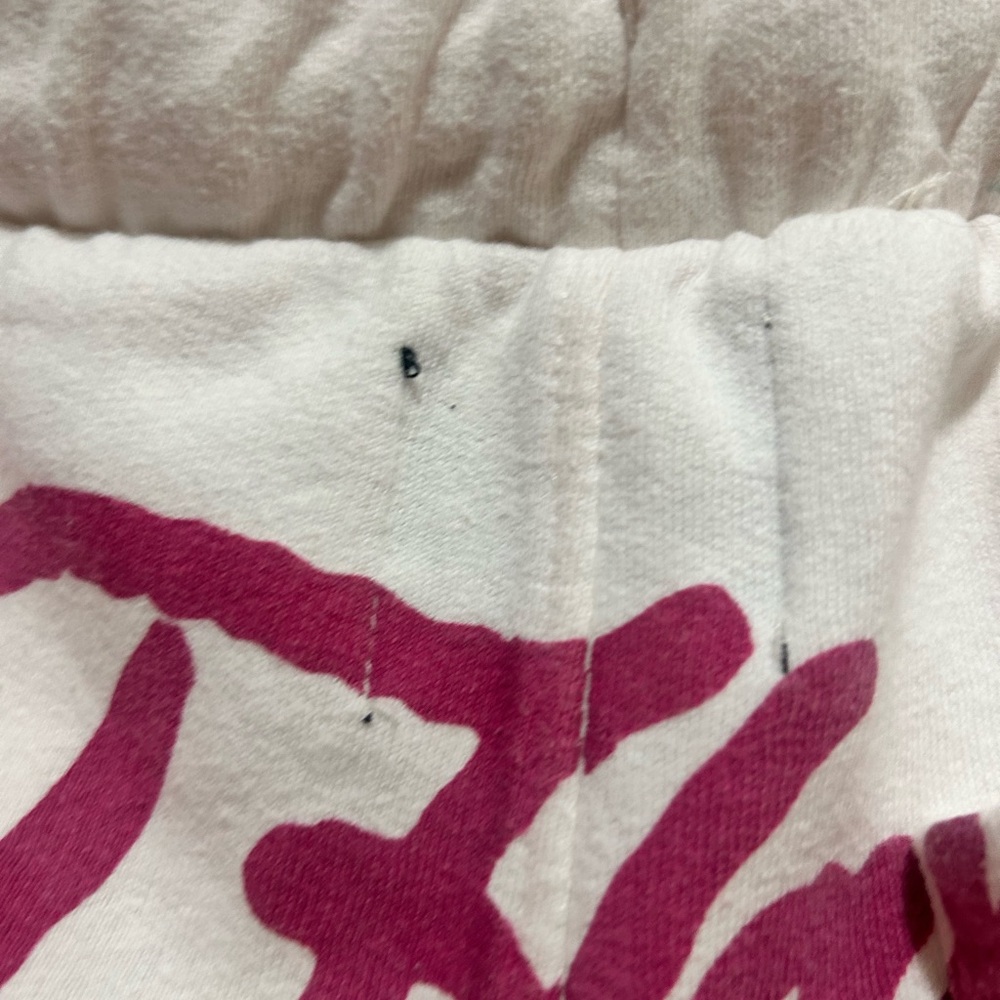 Y2K Ed Hardy White Sweatpant Shorts with Tiger Graphic M - Picture 5 of 6